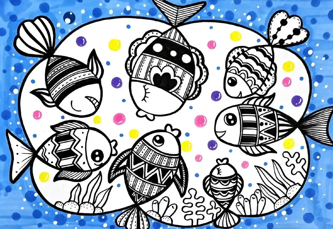 简笔画 #手绘 #线描 #每日一画 - 抖音