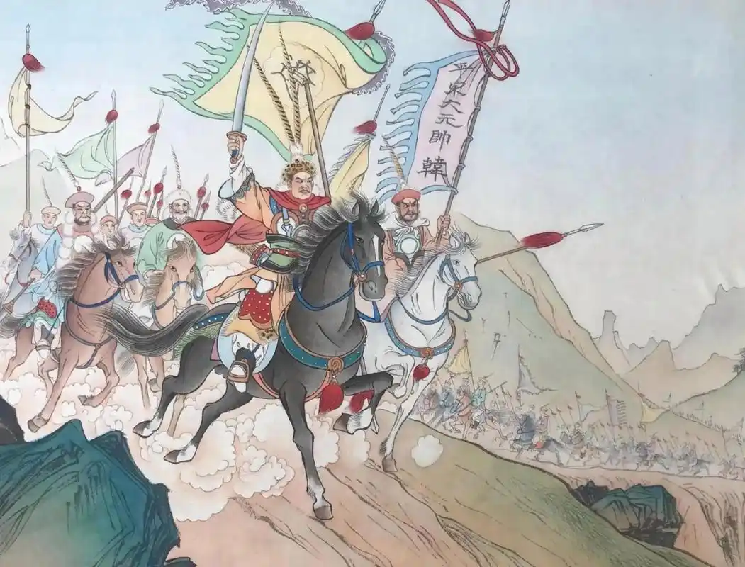 《杨家将》:杨七郎力劈潘豹惹祸端,杨洪误传口信佘太君大闹法场