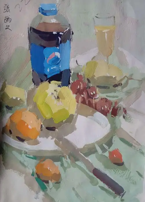 利春美术馆初三特招班教学作品展示