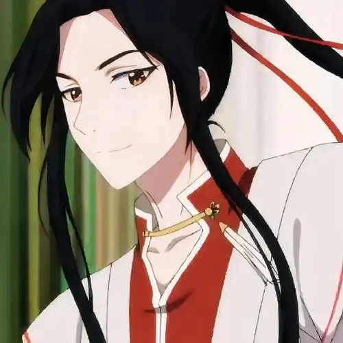 动漫男生头像|天官赐福|古灵精怪的歪辫子花城主头像来啦|花城:我的