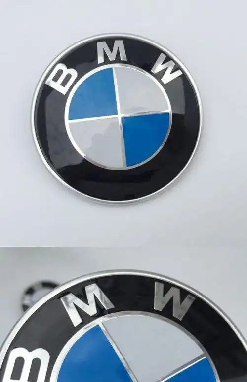 bmw宝马车改装黑白碳纤前后车标1系3系5系7系x1x3x5x6 引擎盖标志