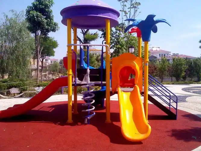 淄博康达体育设施工程有限公司专业生产-儿童乐园系列-组合滑梯
