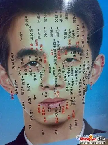 脸上长痣面相图 女人脸上长痣 男人脸上长痣