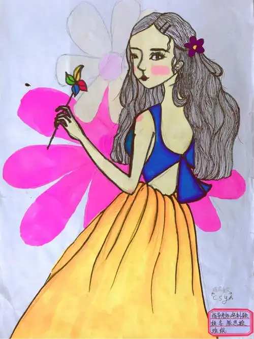 雨露学校18年秋初中部美术作品集!