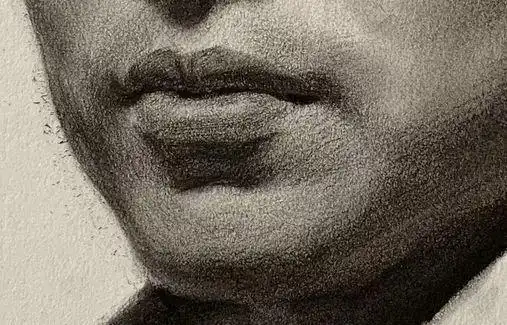 第三五一集朱传奇教你画眼神坚定的女青年四分之三侧素描头像