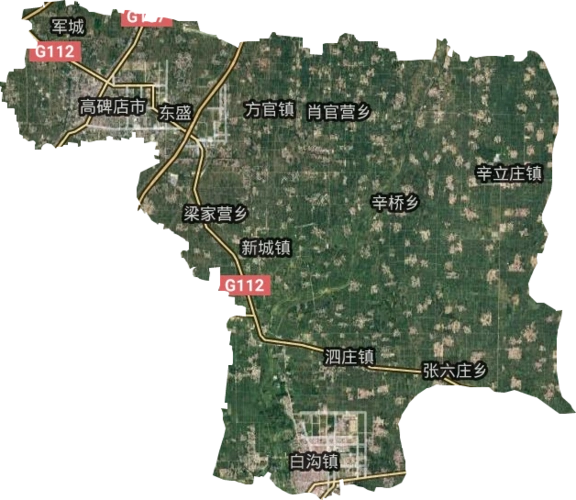 保定市高清卫星地图,保定市高清谷歌卫星地图