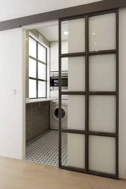 看完这些极简移门,真想把自家的门卸了!