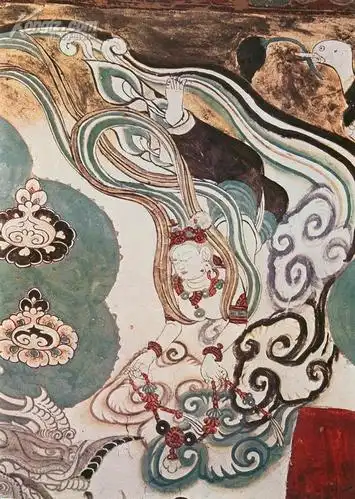 壁画-花瓣网|陪你做生活的设计师 | 敦煌飞天壁画原图的搜索结果_百度