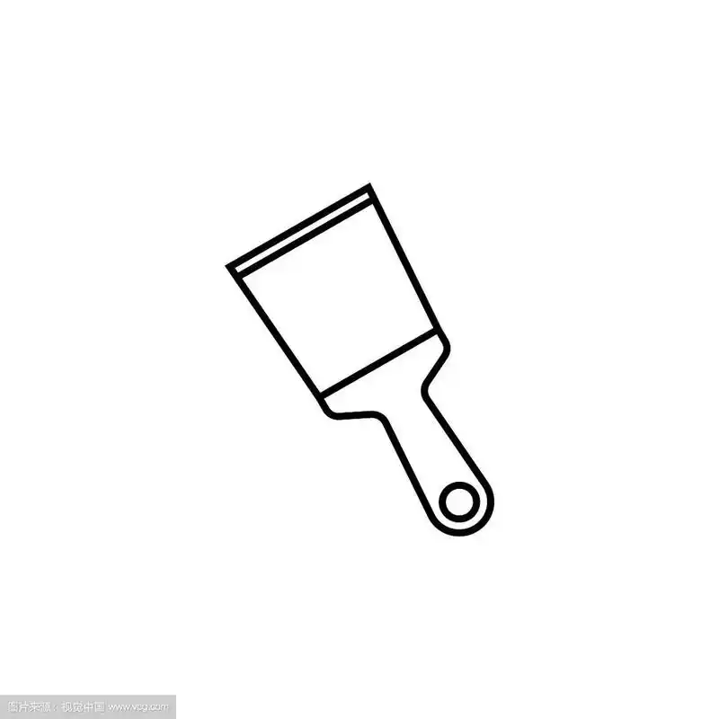 飞溅和刮刀线图标建立修复