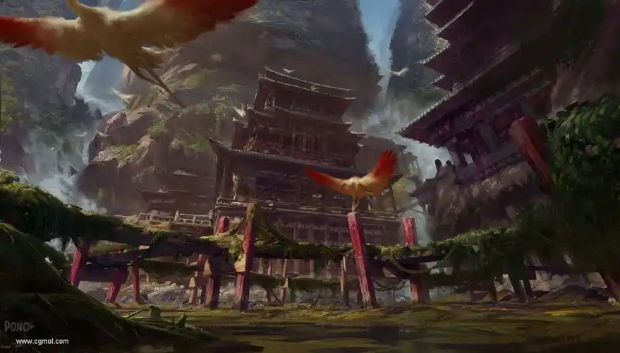 dupong概念场景插画cg (图 )_cg艺术欣赏,cg插画,cg作品欣赏,高清原画