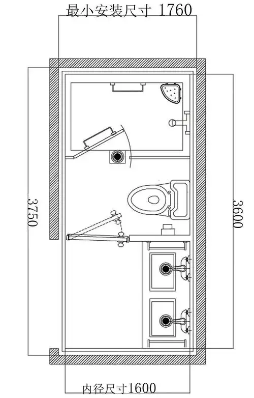 厂家供应玻璃整体卫生间卫浴整体淋浴房沐浴房钢化玻璃浴室