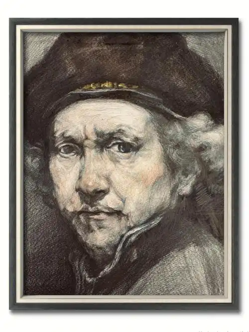 素描肖像伦勃朗