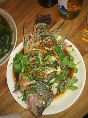 罗非鱼一枚,小小清蒸