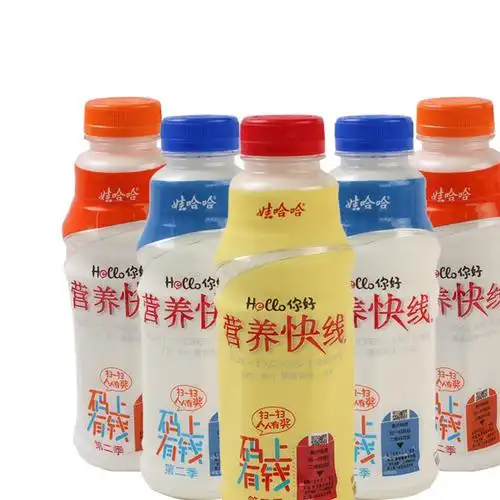 娃哈哈营养快线500g1瓶原味水果牛奶含乳饮料儿童果汁饮品图片
