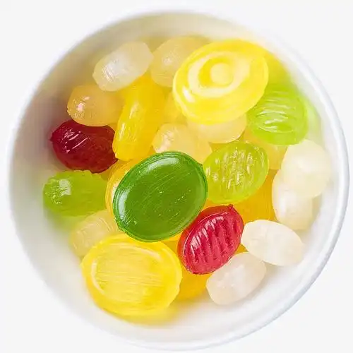 一碗彩色糖果
