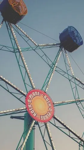 摩天轮,天空 iphone 壁纸