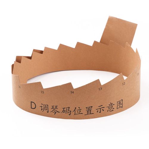 古筝琴码摆放示意图古筝d调筝码摆放图定位图筝码位图安装 古筝琴码