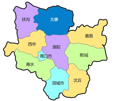 周口市几个区