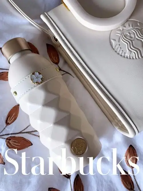 星巴克三月新品樱花杯小香风杯子