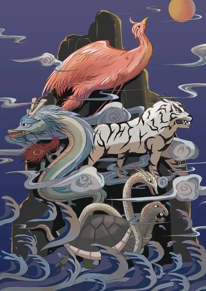 青龙,白虎,朱雀,玄武在风水中寓意着什么?你真的了解吗