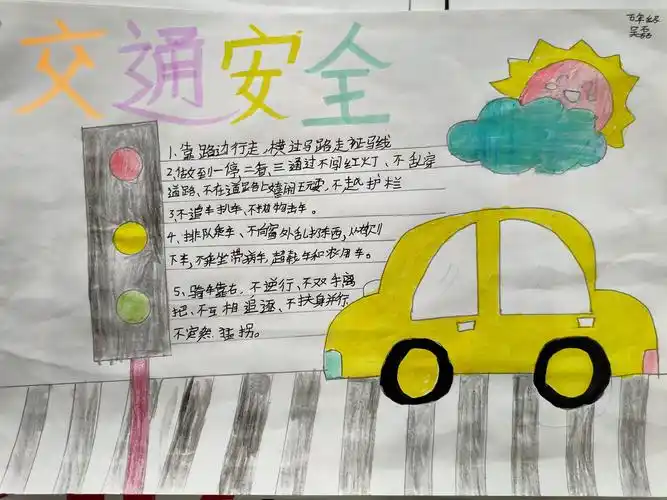 优秀安全手抄报集锦