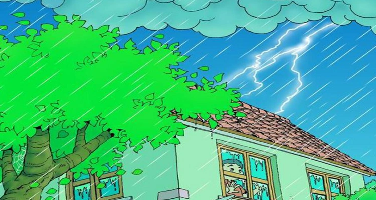 雷雨前,雷雨中,雷雨后的情景是怎样