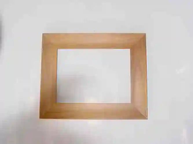 unfinished new designed wooden picture photo frame