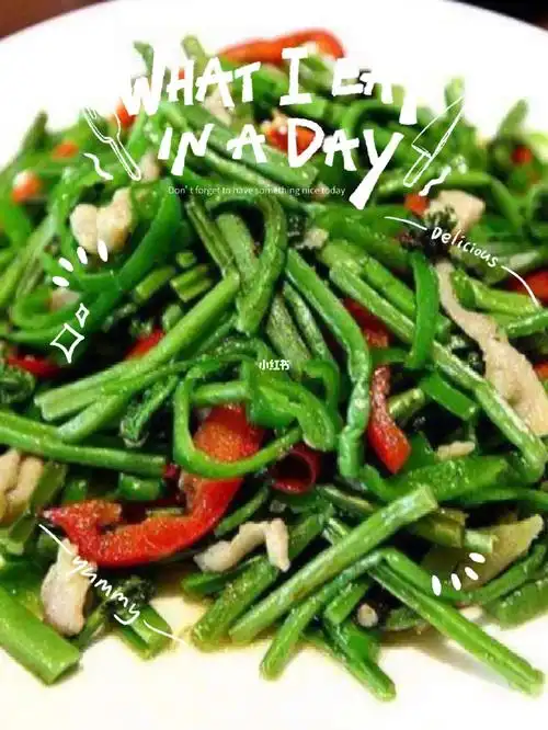 东北蕨菜炒肉丝