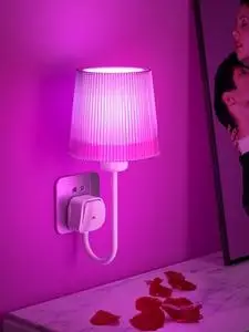 浪漫小夜灯夫妻房间调情氛围感情趣灯暧昧专用暖色插电床头变色灯