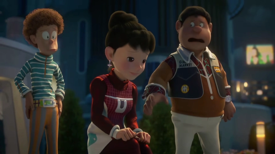 伴我同行23个大雄同框成年大雄逃婚10岁大雄抱得静香归