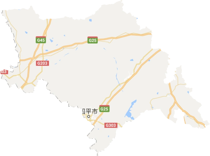 四平市高清电子地图