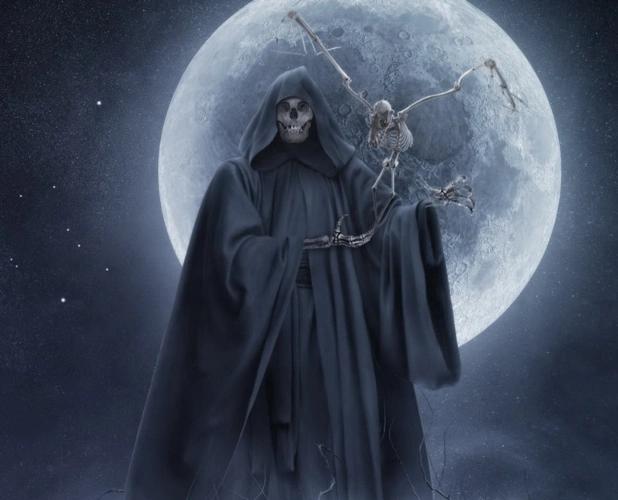 娱乐休闲 动漫 球手握着镰刀的死神图片,最好精致点,邮箱2569266493