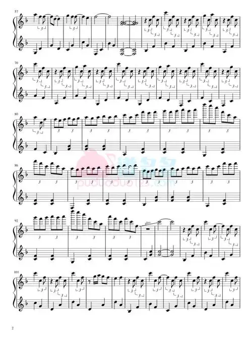 cmj《星星在唱歌》钢琴谱