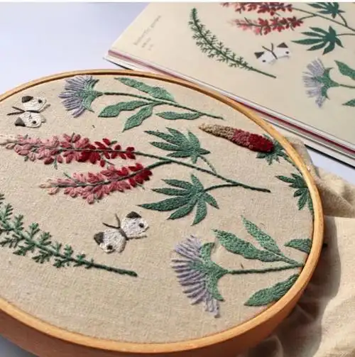 刺绣集蝴蝶乐园