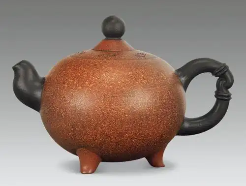 0945 顾景舟款梨皮紫砂壶