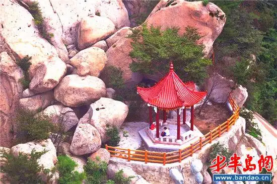崂山巨峰添新景 "玉清宫"揭神秘面纱(图)