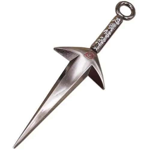 火影忍者武器无手手里四代目飞雷雷神飞镖金属大号动漫卡牌