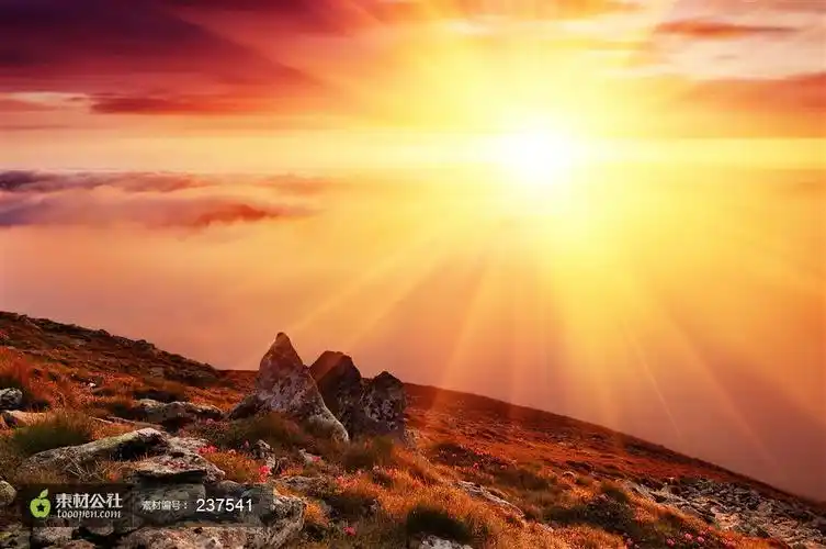 高清日出高清摄影桌面壁纸图片素材