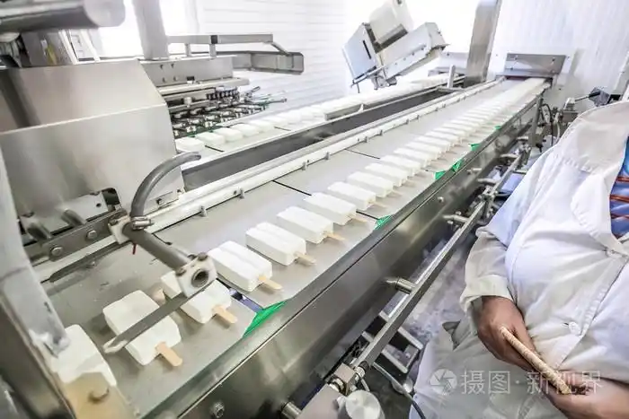 冰淇淋工厂生产