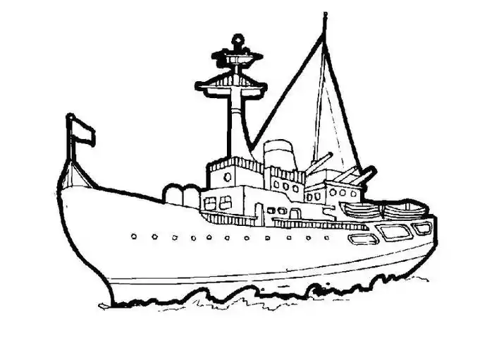 轮船简笔画轮船简笔画儿童画