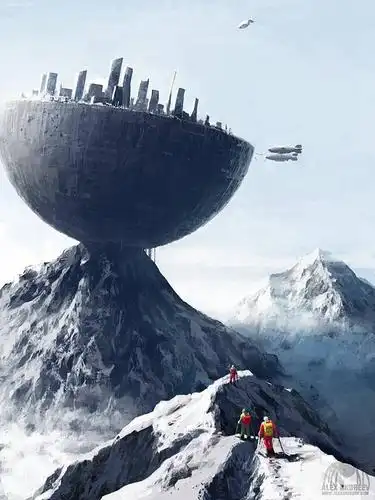 alex andreyev 未来世界 电影 概念插画 未来 数字艺术 传奇插画 cg