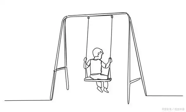 秋千简笔画教程,轻松画出可爱又美观的秋千!