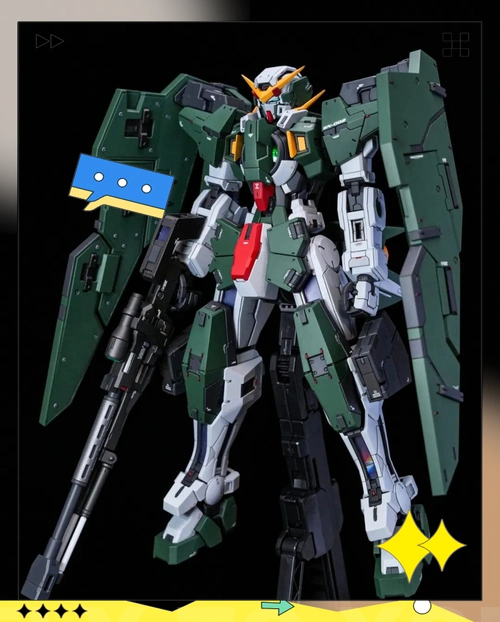 力天使高达改造:细节与涂装之美