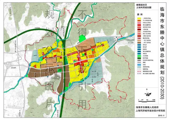 临海市东塍中心镇总体规划20102030公示