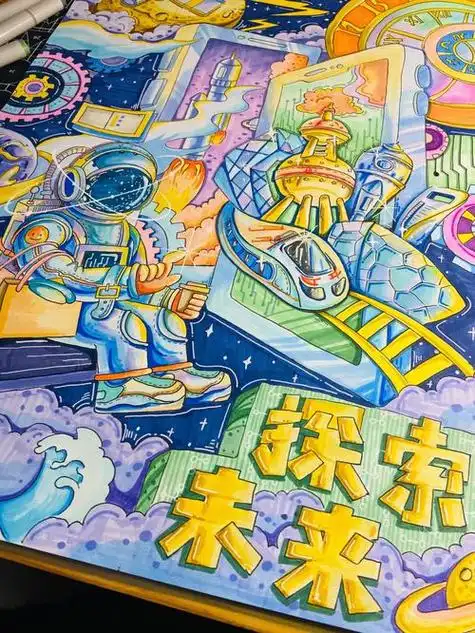 航天2023-12-0801四开纸科幻画第一名 四开纸科幻画第一名如下:首先先