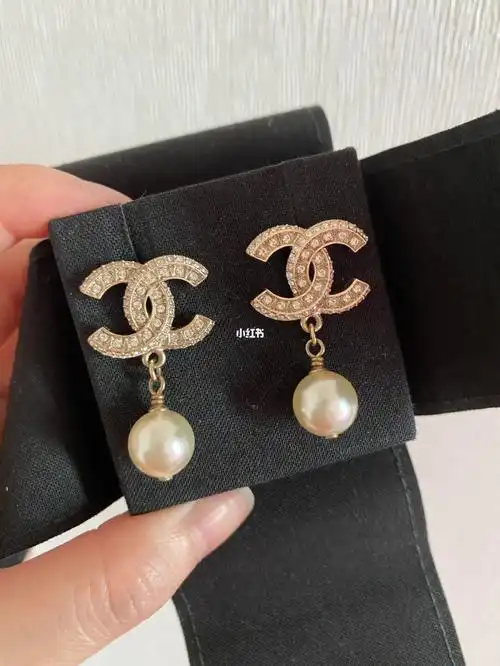 香奈儿珍珠耳环chanel耳环