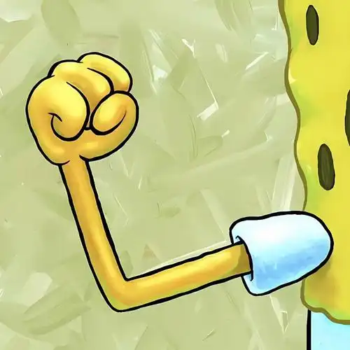 海绵宝宝高清细节图～#头像分享  #海绵宝宝系列  #海绵宝宝和派大星