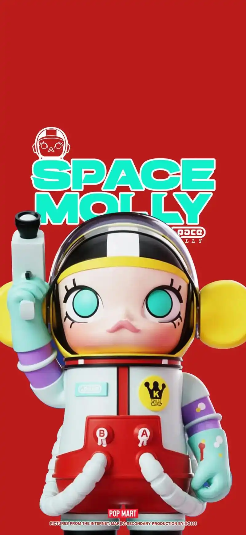 这么可爱的molly娃娃谁又能拒绝呢?#你的壁纸被我承包了  - 抖音