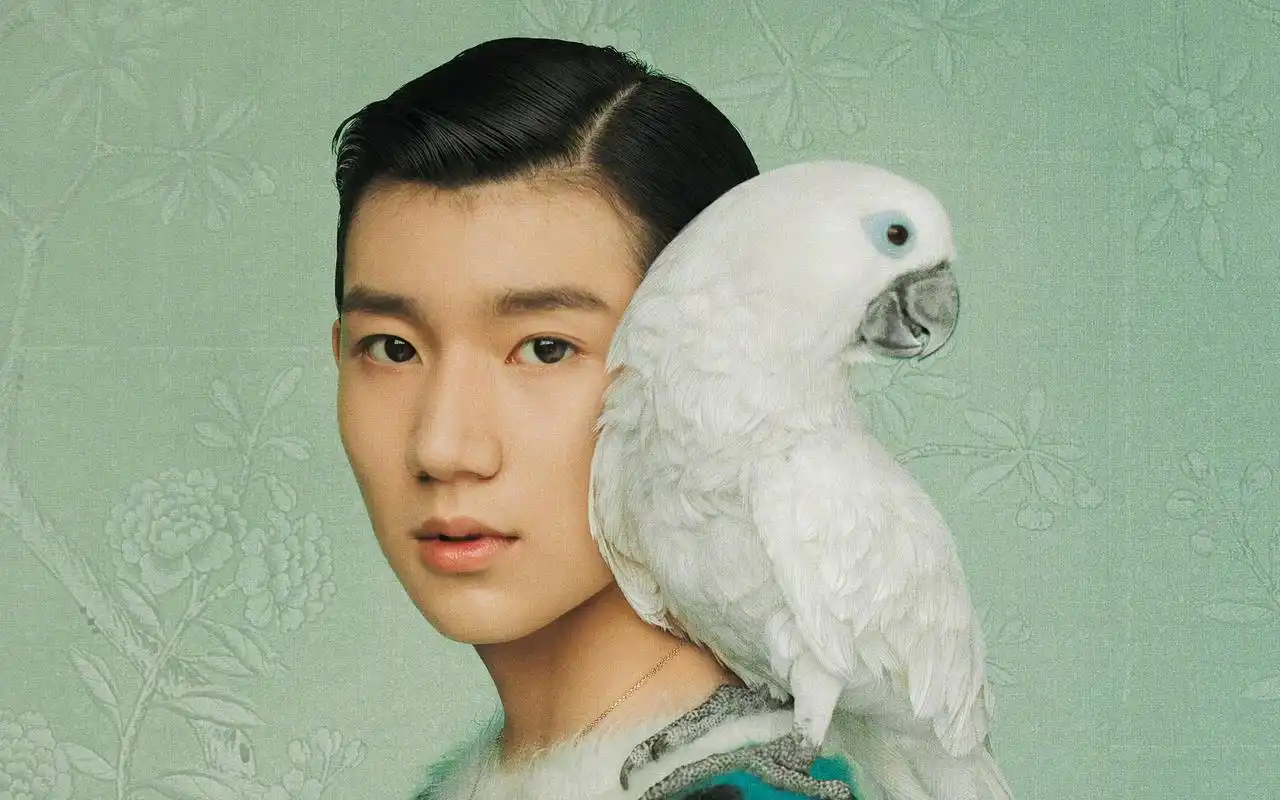 王源芭莎男士复古时尚杂志写真桌面壁纸