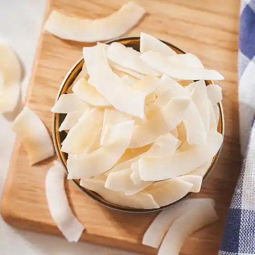 5折海南特产椰子片脆片500g原味烤椰子肉干水果干烤椰片椰子干零食